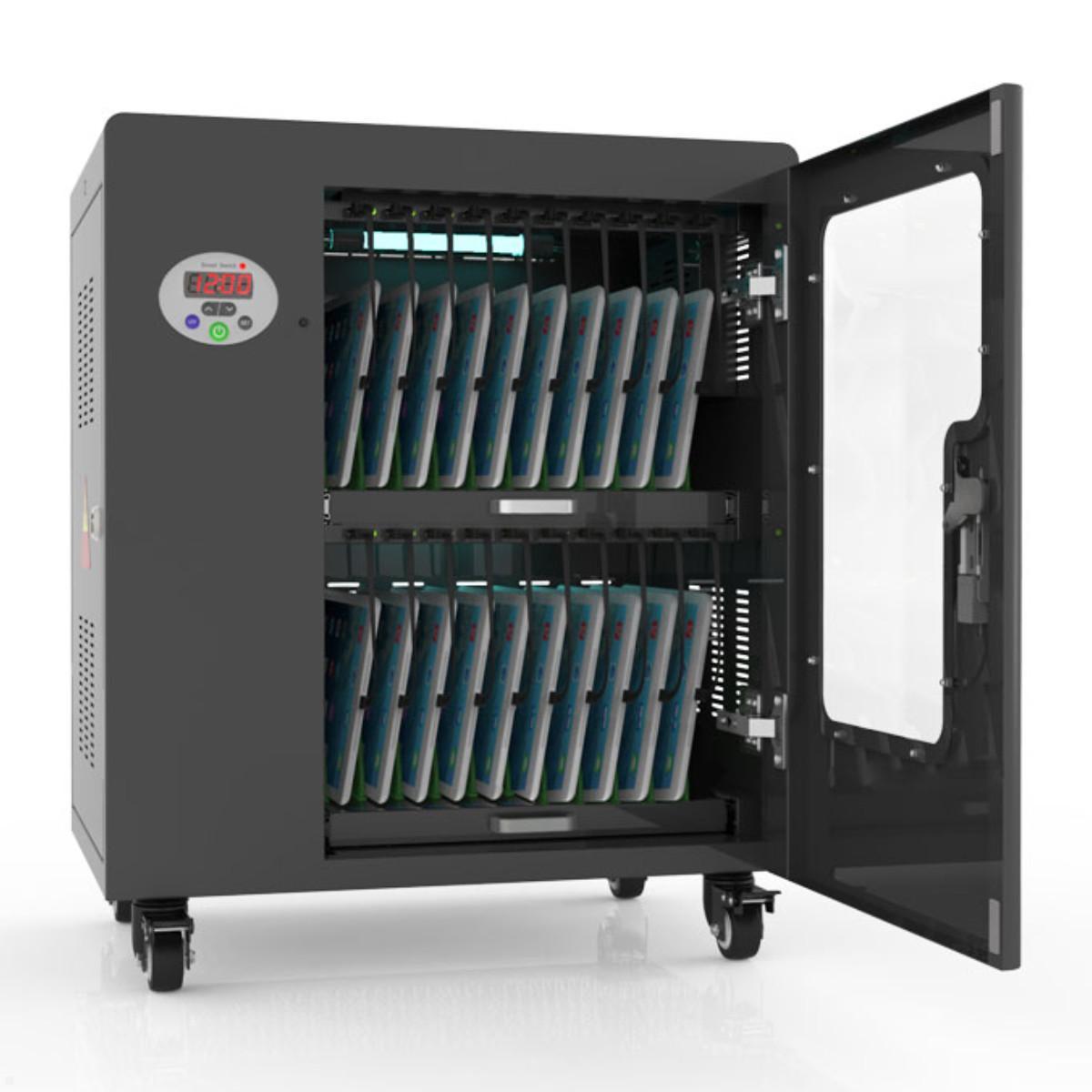 Good Connections ANTARES T20S Tablet Ladewagen Sync 20 Geräte, schwarz, USB-Ladekabel Good Connections ANTARES T20S Tablet Ladewagen Sync 20 Geräte, schwarz, USB-Ladekabel