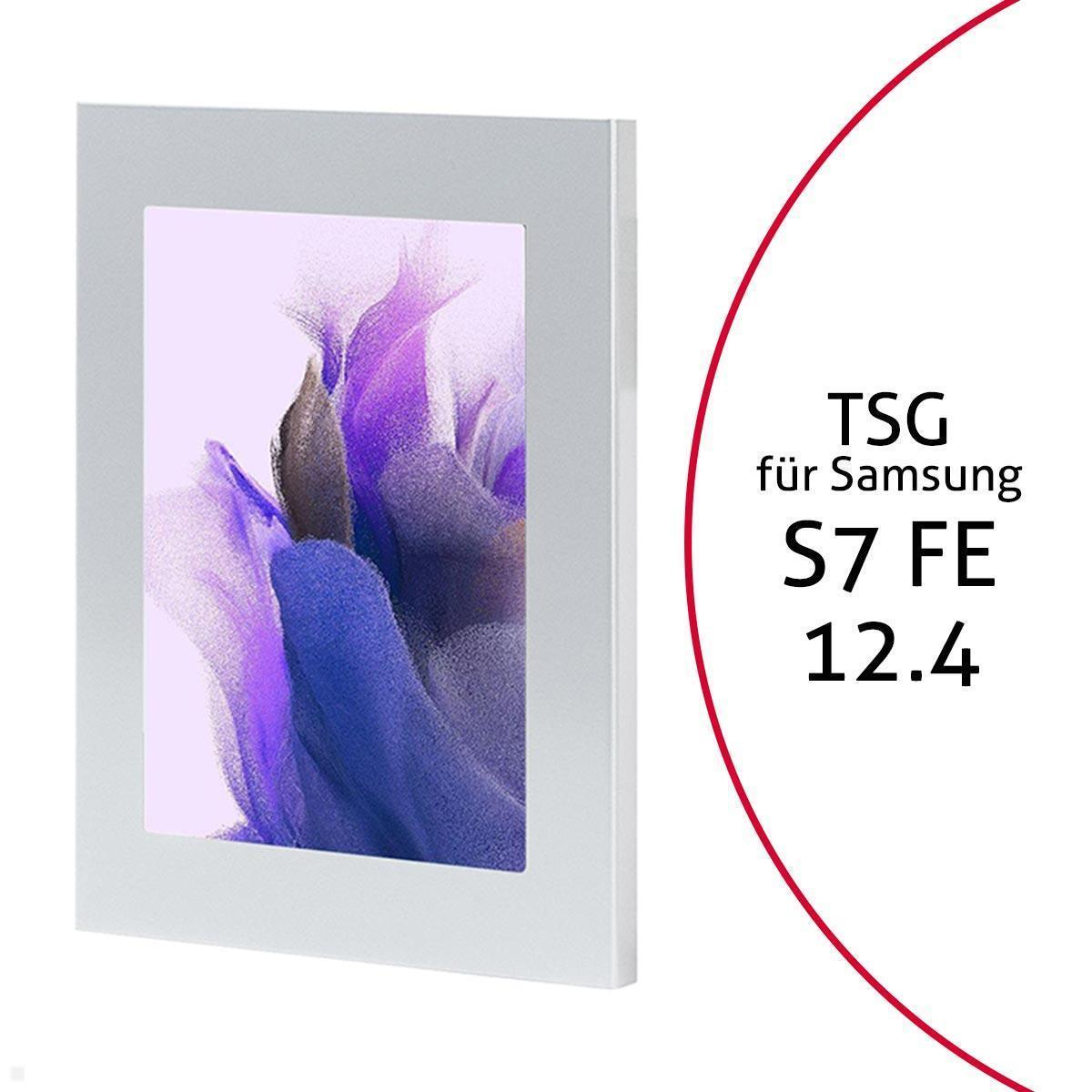TabLines TSG049S Tablet Schutzgehäuse für Samsung Tab S7 FE 12.4, silber TabLines TSG049S Tablet Schutzgehäuse für Samsung Tab S7 FE 12.4, silber