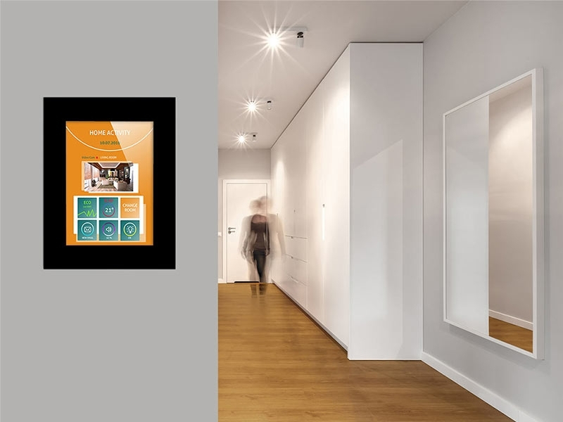 TabLines TWE072B Tablet Wandeinbau für Apple iPad Pro 12.9 (3./4. Gen.), DS, schwarz Anwendungsbeispiel TabLines TWE072B Tablet Wandeinbau für Apple iPad Pro 12.9 (3./4. Gen.), DS, schwarz Anwendungsbeispiel