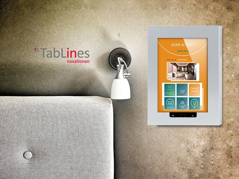 TabLines TSG023S Tablet Schutzgehäuse für Samsung Tab S2 8.0, HB als SmartHome Zentrale TabLines TSG023S Tablet Schutzgehäuse für Samsung Tab S2 8.0, HB als SmartHome Zentrale