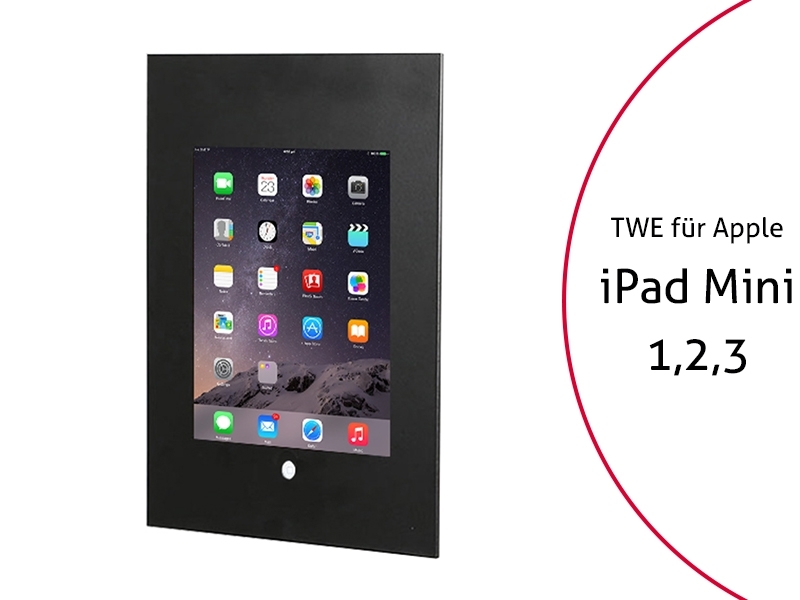 TabLines TWE040B Tablet Wandeinbau für Apple iPad Mini 1/2/3 HB TabLines TWE040B Tablet Wandeinbau für Apple iPad Mini 1/2/3 HB