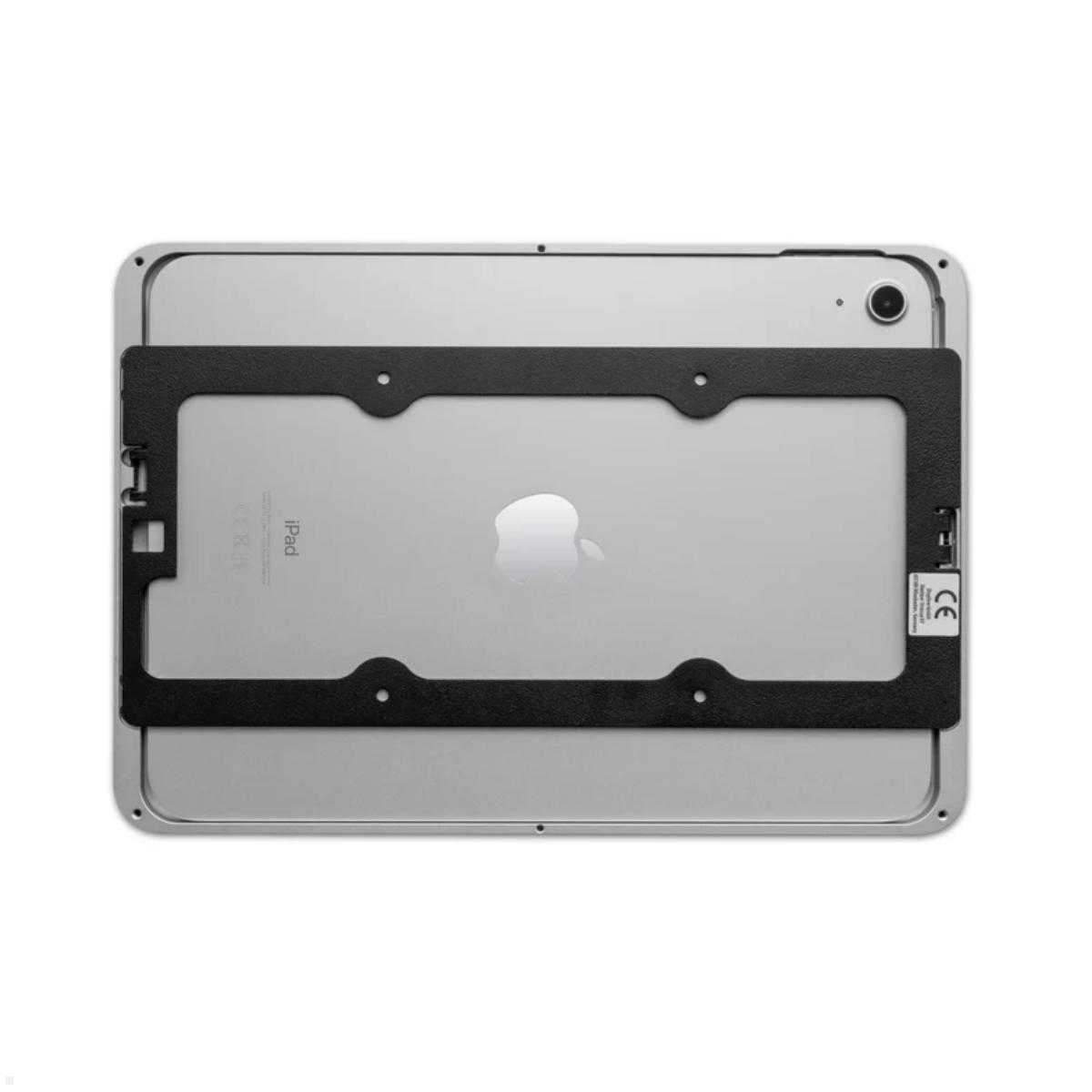 Displine Dame Wall 2.0 Wandhalter Apple iPad Air 4/5 (10.9) und Pro 11, silber eloxiert Einsatz Tablet Displine Dame Wall 2.0 Wandhalter Apple iPad Air 4/5 (10.9) und Pro 11, silber eloxiert Einsatz Tablet