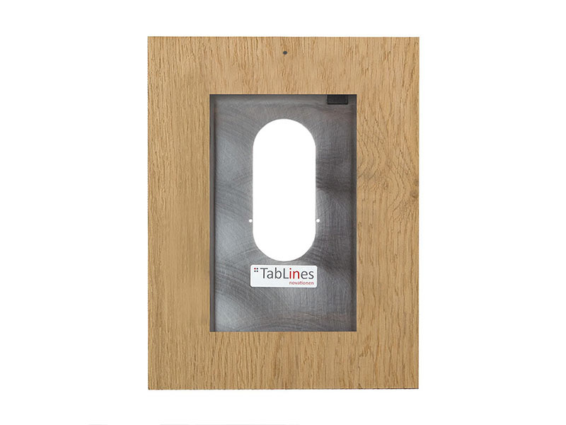 TabLines TWE086O Tablet Wandeinbau für Samsung Tab S5e, DS, Eiche Ansicht ohne Tablet TabLines TWE086O Tablet Wandeinbau für Samsung Tab S5e, DS, Eiche Ansicht ohne Tablet