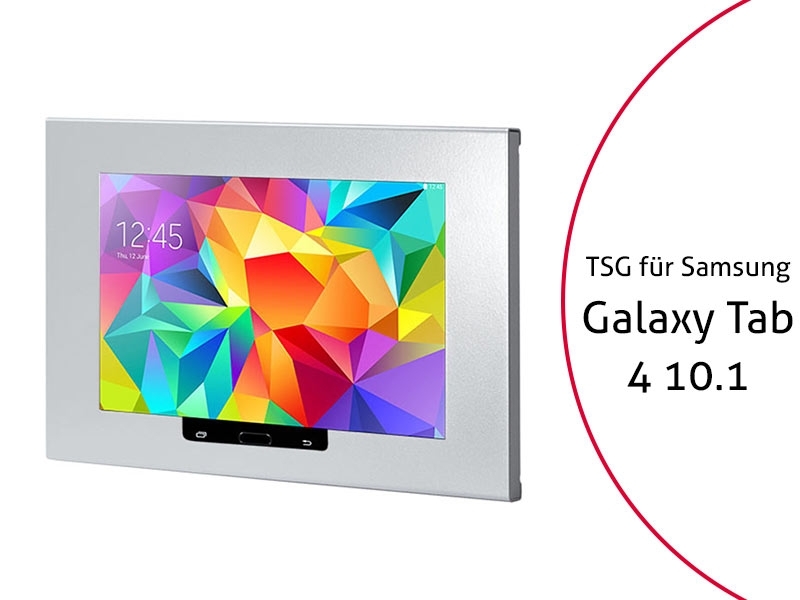 TabLines TSG015S Tablet Schutzgehäuse für Samsung Tab 4 10.1, HB, silber TabLines TSG015S Tablet Schutzgehäuse für Samsung Tab 4 10.1, HB, silber