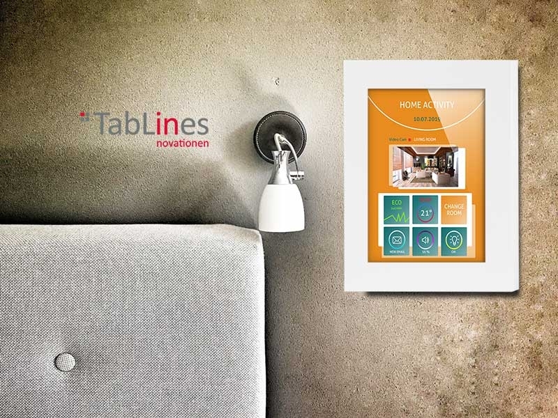 TabLines TSG031W Tablet Schutzgehäuse für Apple iPad Pro 12.9 Smart Home Anwendung TabLines TSG031W Tablet Schutzgehäuse für Apple iPad Pro 12.9 Smart Home Anwendung