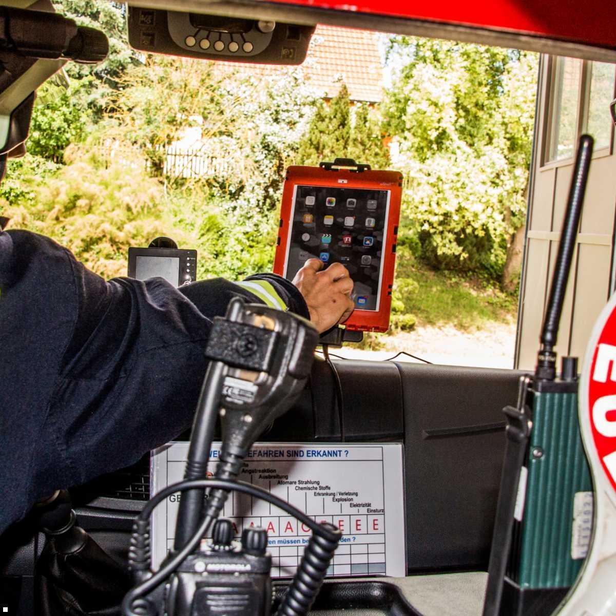 Andres Industries Zubehör Car Cradle USB-C mit Connector für aiShell 12, Anwendungsbeispiel Andres Industries Zubehör Car Cradle USB-C mit Connector für aiShell 12, Anwendungsbeispiel