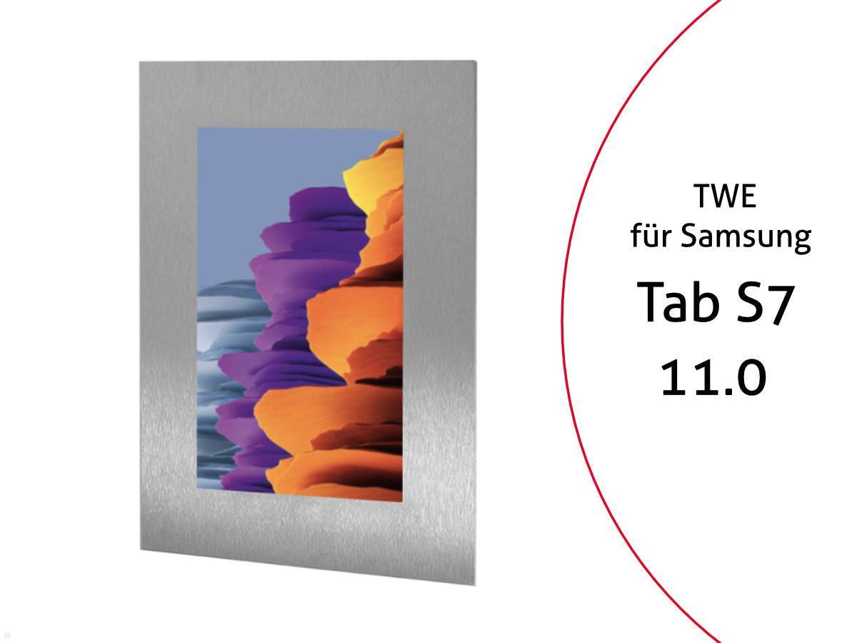 Samsung Galaxy Tab S7 11.0 Tablet Wandhalterung, Edelstahl Samsung Galaxy Tab S7 11.0 Tablet Wandhalterung, Edelstahl