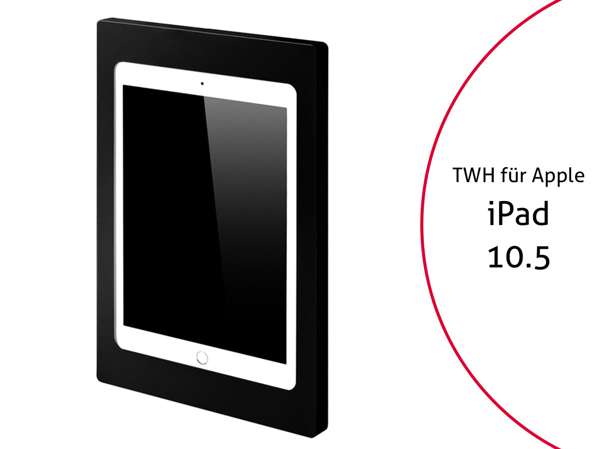 TabLines TWH021B Tablet Wandhalterung für Apple iPad 10.5 Zoll, schwarz TabLines TWH021B Tablet Wandhalterung für Apple iPad 10.5 Zoll, schwarz