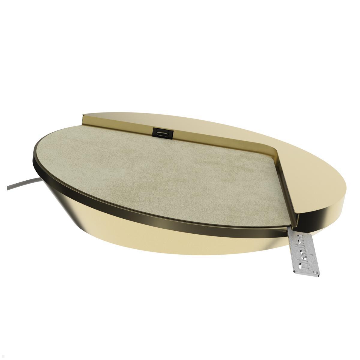 Displine Sunset Console Apple iPad 10.9 (10.Gen) Tisch Konsole USB-C, gold eloxiert Displine Sunset Console Apple iPad 10.9 (10.Gen) Tisch Konsole USB-C, gold eloxiert