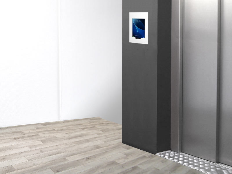 TabLines TWE049W Tablet Wandeinbau für Samsung Tab A 10.1 - HB, weiß Anwendung TabLines TWE049W Tablet Wandeinbau für Samsung Tab A 10.1 - HB, weiß Anwendung