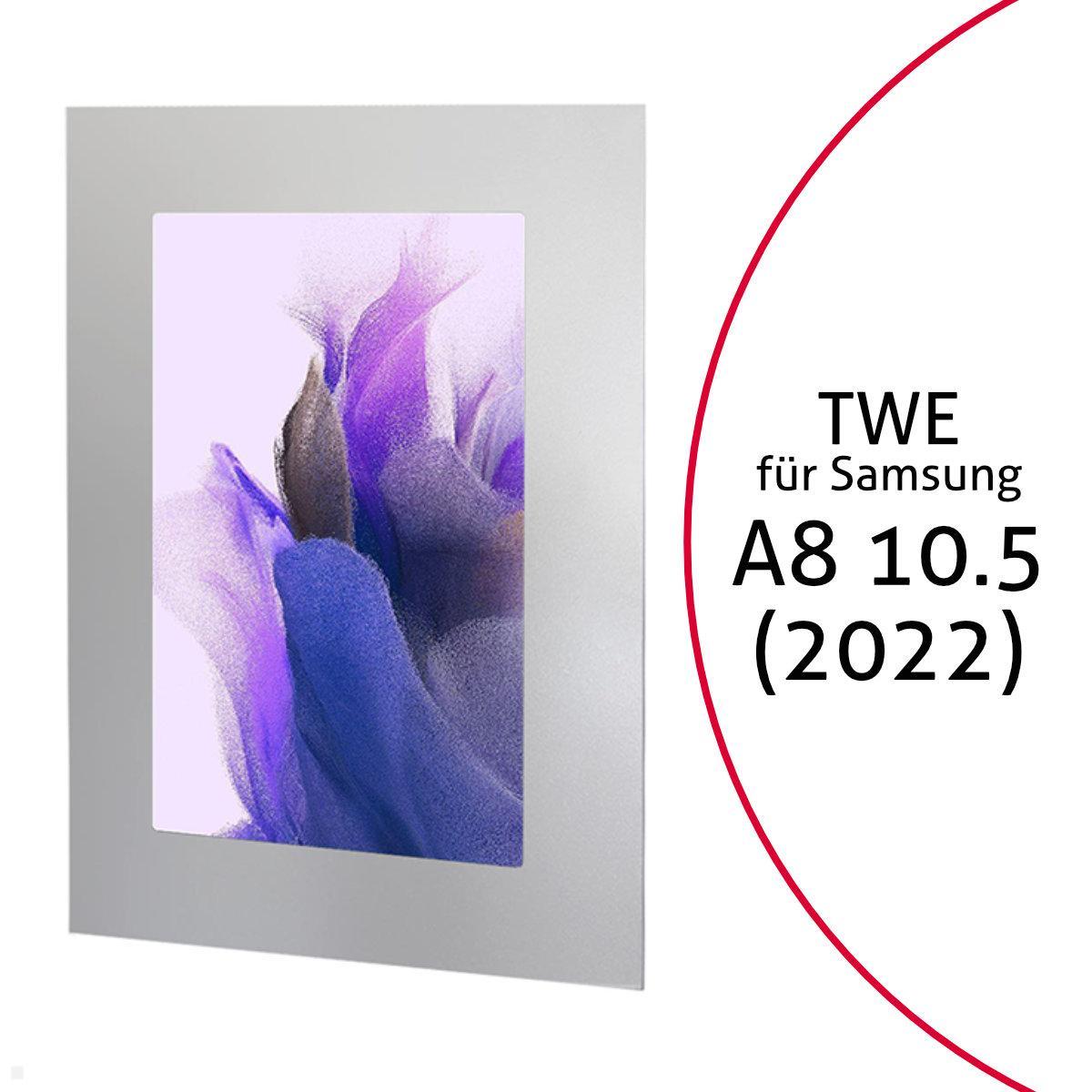 TabLines TWE103S Tablet Wandeinbau für Samsung Tab A8 10.5, silber TabLines TWE103S Tablet Wandeinbau für Samsung Tab A8 10.5, silber