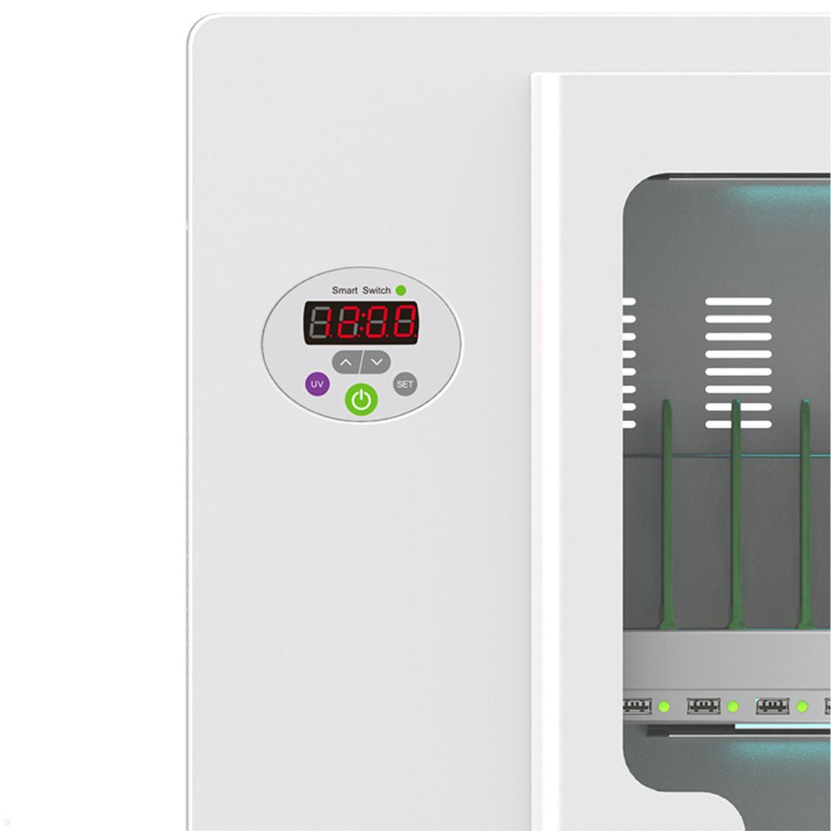 Good Connections ANTARES T10 Tablet Ladeschrank 10 Geräte, grau (PCT01-A10G), Bedienpanel Good Connections ANTARES T10 Tablet Ladeschrank 10 Geräte, grau (PCT01-A10G), Bedienpanel