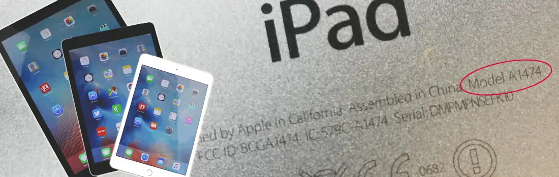 Apple iPad Modell herausfinden 