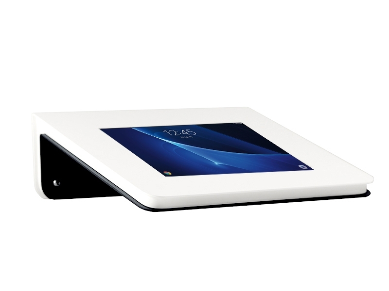 TabLines TWH011 Design Tablet Wandhalter Samsung Tab A 10.1 anschraubbar Schräg vorne TabLines TWH011 Design Tablet Wandhalter Samsung Tab A 10.1 anschraubbar Schräg vorne