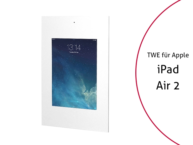 TabLines TWE055W Tablet Wandeinbau für Apple iPad Air 2 DS TabLines TWE055W Tablet Wandeinbau für Apple iPad Air 2 DS