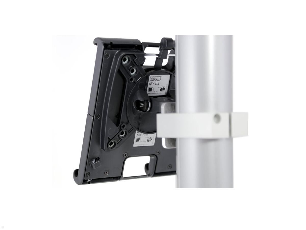 Novus MY tab Fix R universelle Tablet Rohrhalterung 36-40mm silber/anthrazit (910+5140+000) Novus MY tab Fix R universelle Tablet Rohrhalterung 36-40mm silber/anthrazit (910+5140+000)