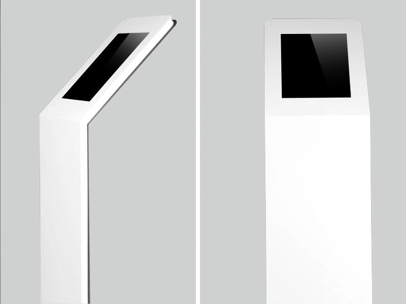 TabLines TBS032 Design Tabletständer für Apple iPad Air 1 Hochformat Ansicht
