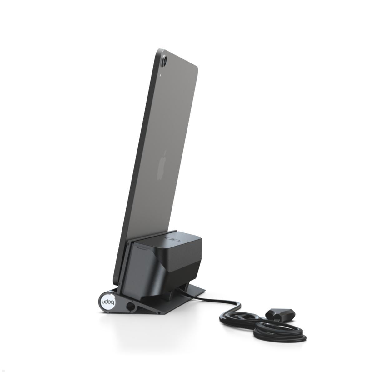udoq 250 Ladestation für 1 Tablet – Ansicht von vorne
