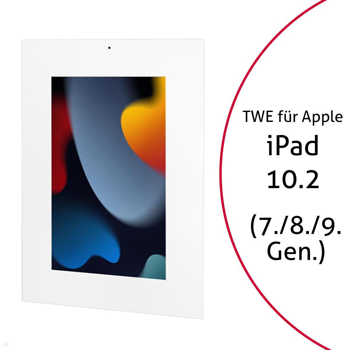 TabLines TWE088W Tablet Wandeinbau für Apple iPad 10.2 (7./8./9. Gen), DS, weiß TabLines TWE088W Tablet Wandeinbau für Apple iPad 10.2 (7./8./9. Gen), DS, weiß