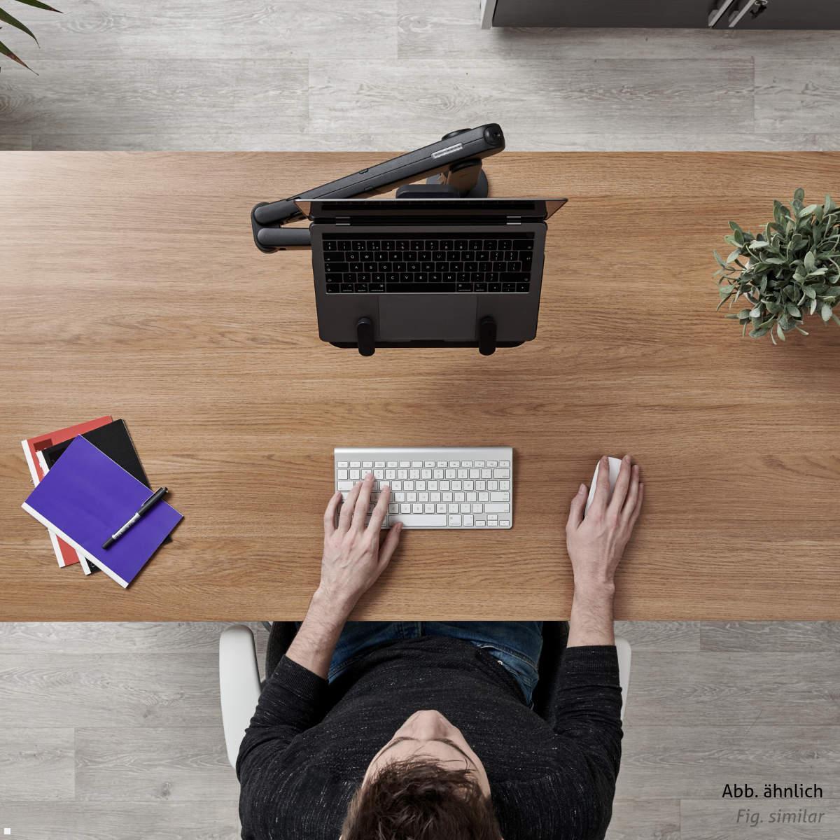 CBS Ollin / Flo Laptop- und Tablethalterung (LAP/003/W), weiß, Schreibtisch CBS Ollin / Flo Laptop- und Tablethalterung (LAP/003/W), weiß, Schreibtisch