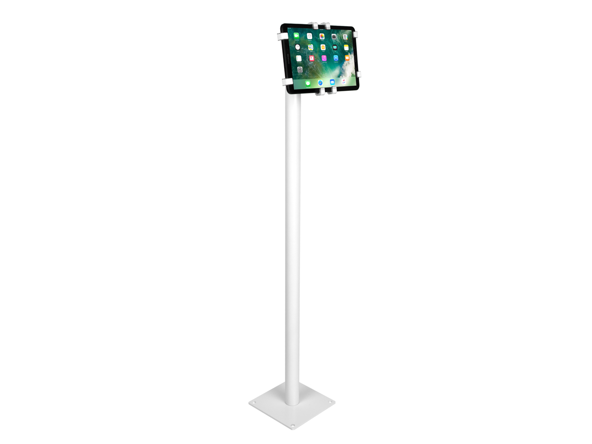 Gripzo Tablet Bodenständer schwenkbar 7-11 Zoll DS, weiß Anwendung mit Tablet Gripzo Tablet Bodenständer schwenkbar 7-11 Zoll DS, weiß Anwendung mit Tablet
