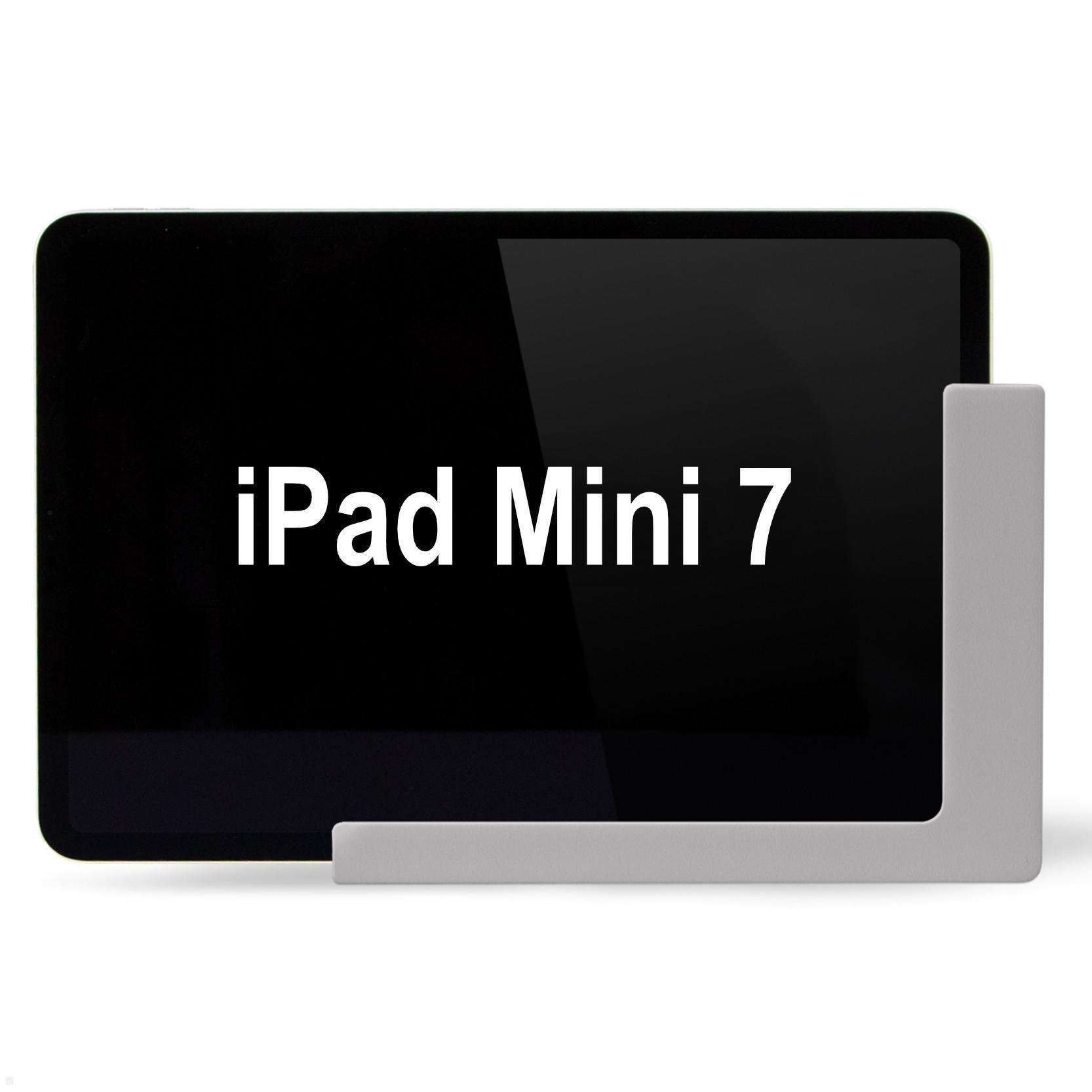 TabLines TWP043S iPad Wandhalterung mit Ladefunktion für Apple iPad Mini-7 (A17 Pro), silber TabLines TWP043S iPad Wandhalterung mit Ladefunktion für Apple iPad Mini-7 (A17 Pro), silber