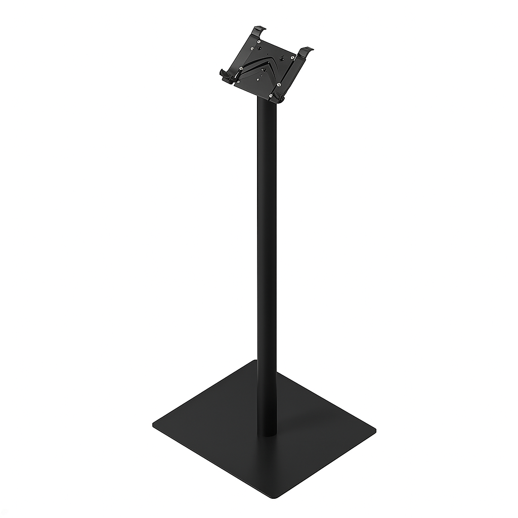 TabLines TBSfix001B Bodenständer mit Universal Tablethalter bis 11 Zoll TabLines TBSfix001B Bodenständer mit Universal Tablethalter bis 11 Zoll