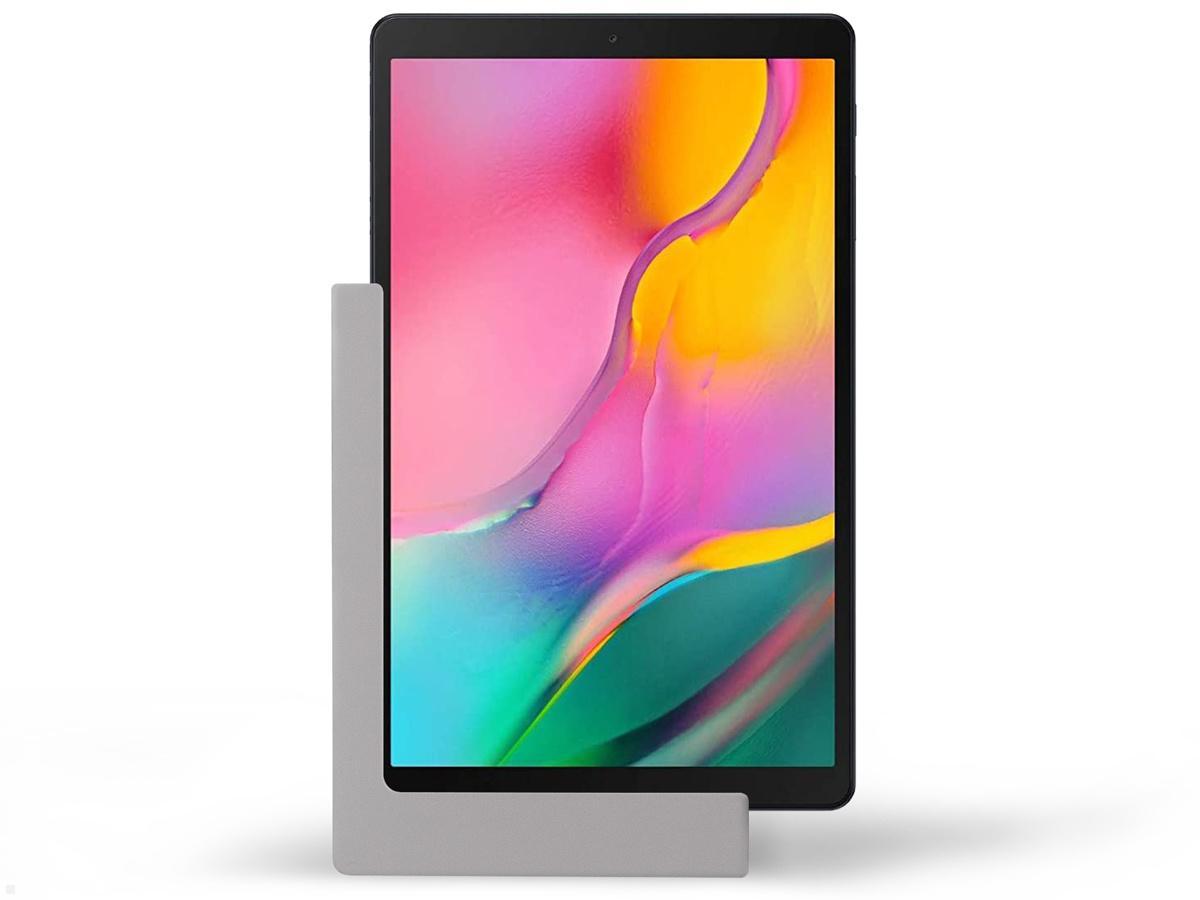 TabLines TWP002S Tablet Wandhalter für Samsung Tab A 10.1 (2019), silber, Hochkant TabLines TWP002S Tablet Wandhalter für Samsung Tab A 10.1 (2019), silber, Hochkant