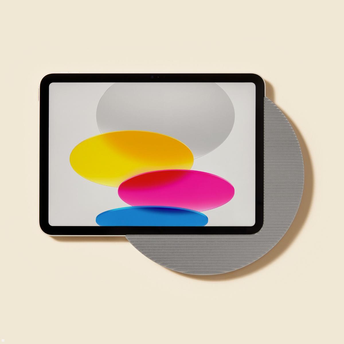 Displine Moonlight Wall Apple iPad 10.9 (10.Gen) Wandhalter USB-C, titanium eloxiert Tablethalterung Displine Moonlight Wall Apple iPad 10.9 (10.Gen) Wandhalter USB-C, titanium eloxiert Tablethalterung