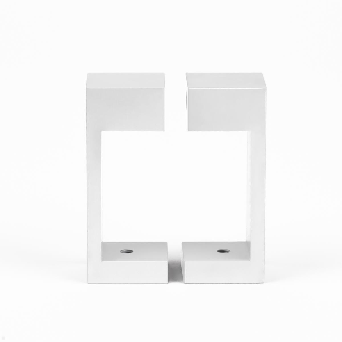 MonLines MBRE40W Befestigungsrechteck für Rohre 35-40mm weiß MonLines MBRE40W Befestigungsrechteck für Rohre 35-40mm weiß