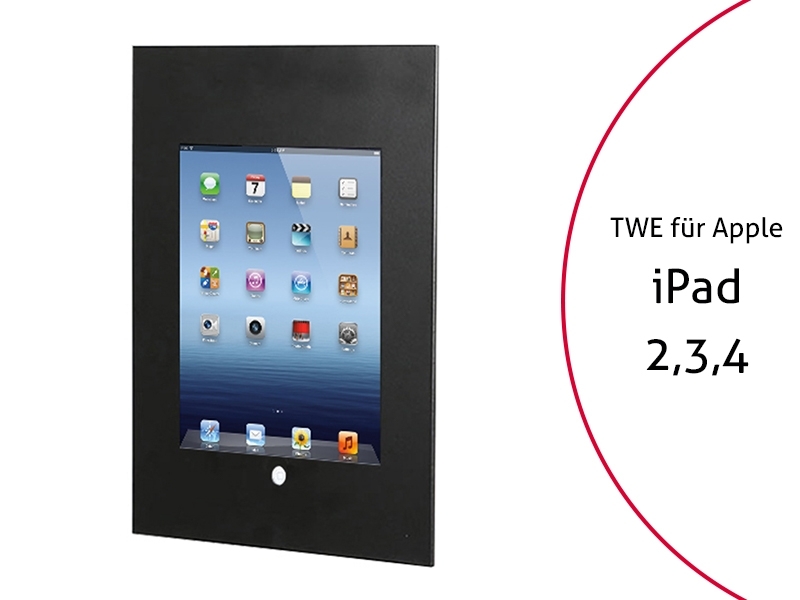 TabLines TWE050B Tablet Wandeinbau für Apple iPad 2-3-4 HB TabLines TWE050B Tablet Wandeinbau für Apple iPad 2-3-4 HB
