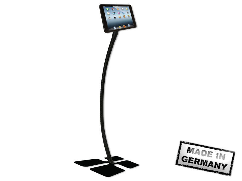 McMount iRackX Floorstand für iPad mini, schwarz McMount iRackX Floorstand für iPad mini, schwarz