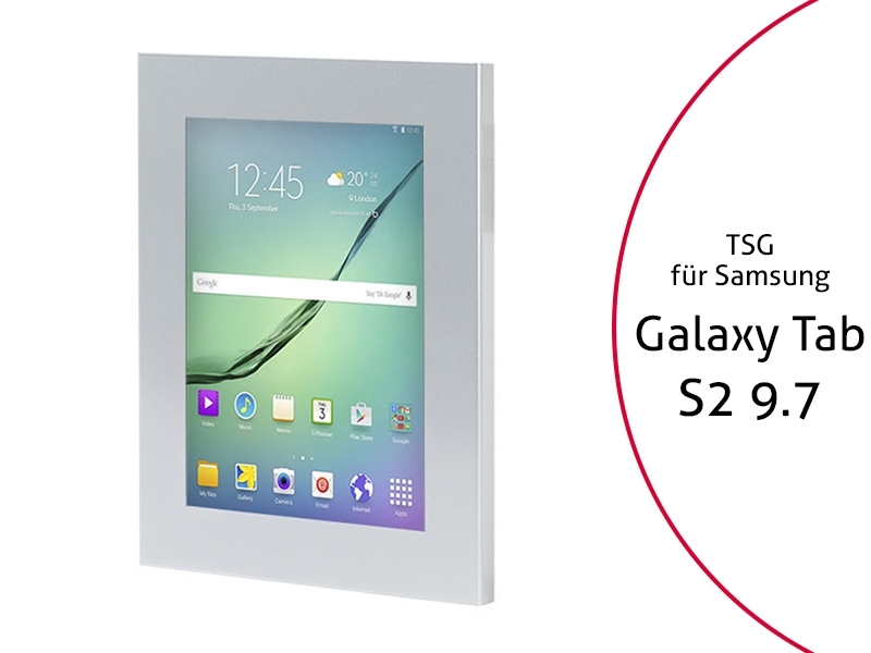 TabLines TSG024S Tablet Schutzgehäuse für Samsung Tab S2 9.7, silber TabLines TSG024S Tablet Schutzgehäuse für Samsung Tab S2 9.7, silber