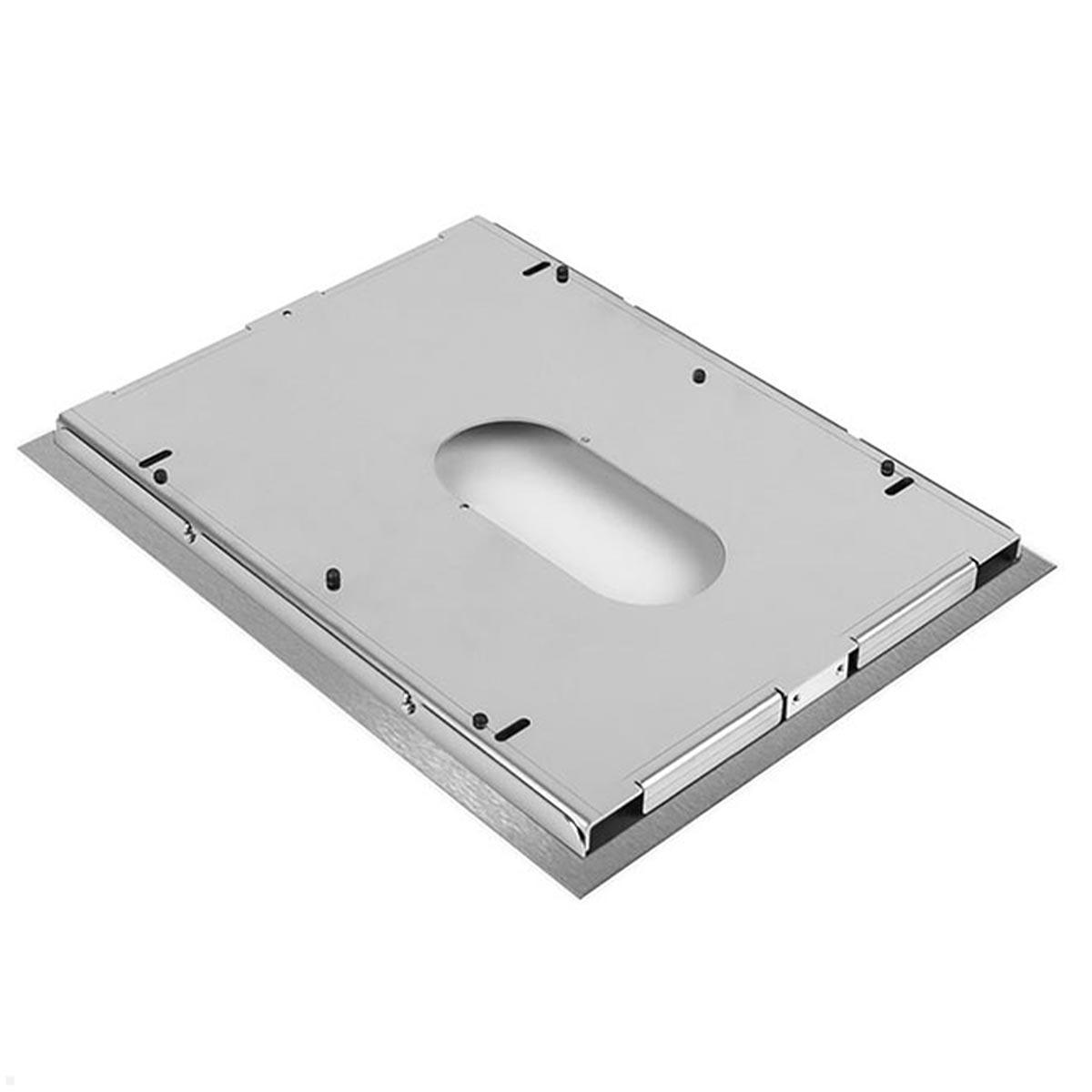 TabLines TWE110E Tablet Wandeinbau für Samsung Tab S9 11.0, Edelstahl, Rückseite TabLines TWE110E Tablet Wandeinbau für Samsung Tab S9 11.0, Edelstahl, Rückseite