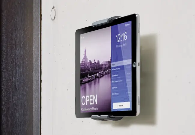 Tablethalterung, iPad Wandhalter schnell entnehmbar, Click