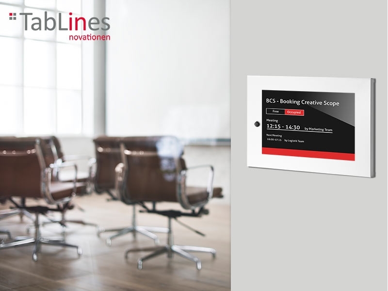 TabLines TSG034W Schutzgehäuse für Apple iPad Air 1, HB, weiß als Room Manager TabLines TSG034W Schutzgehäuse für Apple iPad Air 1, HB, weiß als Room Manager