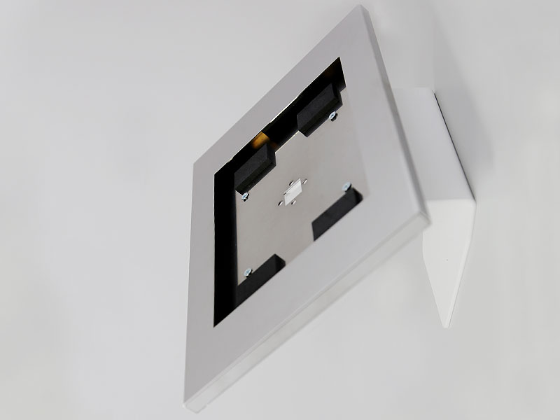 Tablet Wandhalter TWH002W mit TabLines Gehäuse TSG024  Tablet Wandhalter TWH002W mit TabLines Gehäuse TSG024