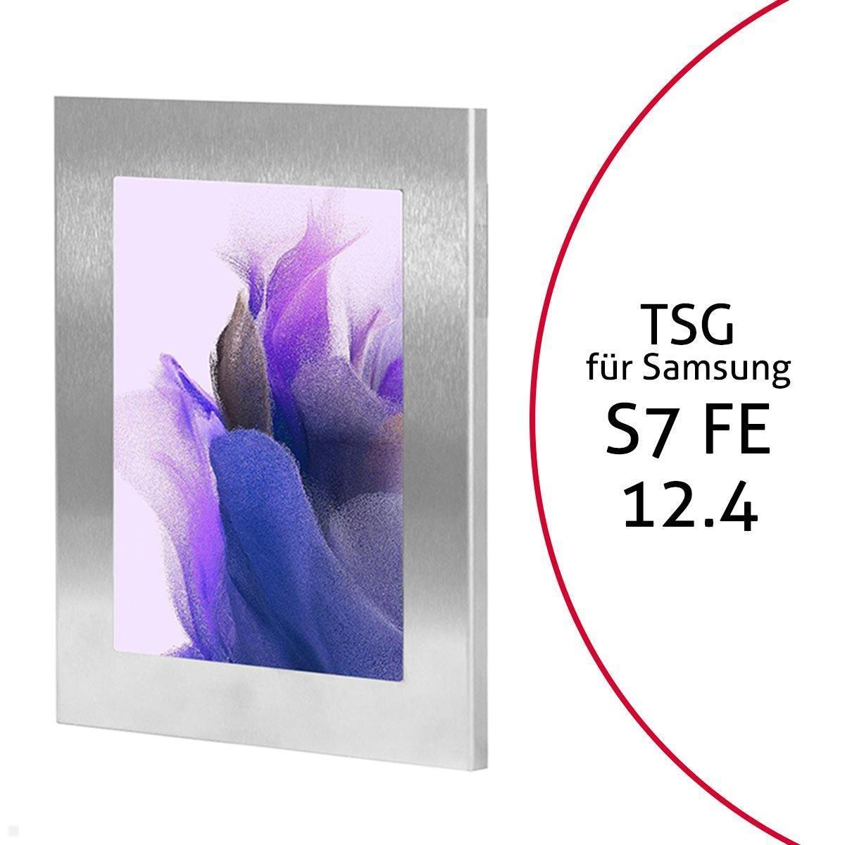 TabLines TSG049E Tablet Schutzgehäuse für Samsung Tab S7 FE 12.4, Edelstahl TabLines TSG049E Tablet Schutzgehäuse für Samsung Tab S7 FE 12.4, Edelstahl