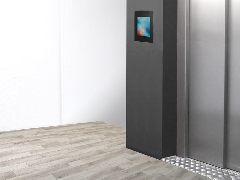 TabLines TWE046B Tablet Wandeinbau für Apple iPad Pro 9.7 - DS, schwarz Anwendungsbeispiel TabLines TWE046B Tablet Wandeinbau für Apple iPad Pro 9.7 - DS, schwarz Anwendungsbeispiel