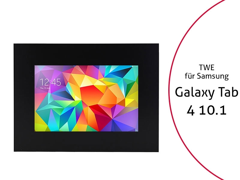TabLines TWE002B Tablet Wandeinbau für Samsung Tab 4 10.1, schwarz TabLines TWE002B Tablet Wandeinbau für Samsung Tab 4 10.1, schwarz