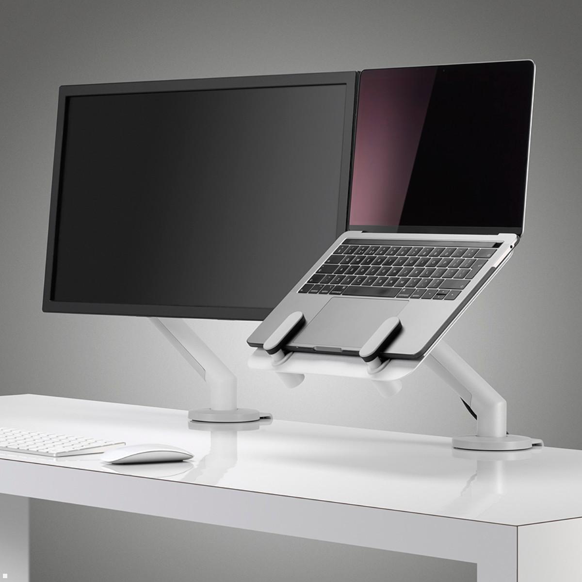 CBS Ollin / Flo Laptop- und Tablethalterung (LAP/003/W), weiß, Dual Halterung CBS Ollin / Flo Laptop- und Tablethalterung (LAP/003/W), weiß, Dual Halterung