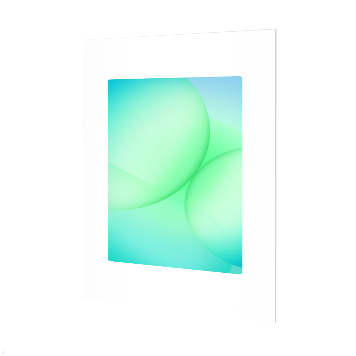 TabLines TWE137W Tablet Wandeinbau für Samsung Galaxy Tab A11+, weiß