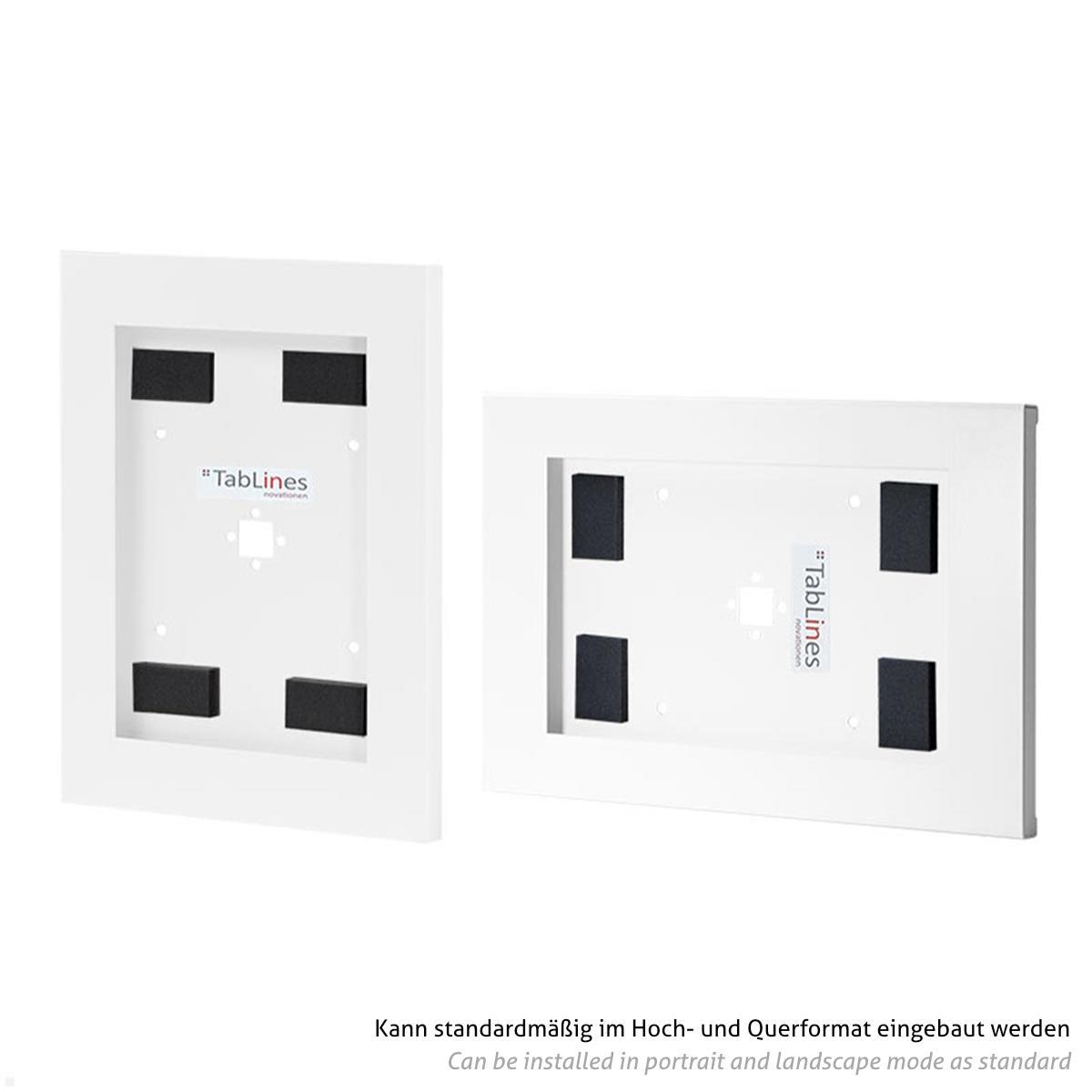 TabLines TSG108W Schutzgehäuse für Samsung Tab S10 Ultra 14.6, weiß, Querformat / Hochformat TabLines TSG108W Schutzgehäuse für Samsung Tab S10 Ultra 14.6, weiß, Querformat / Hochformat