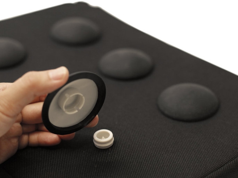 Bosign Notebook Knie Kissen Hitech mit Anti-Rutsch-Elementen Bosign Notebook Knie Kissen Hitech mit Anti-Rutsch-Elementen