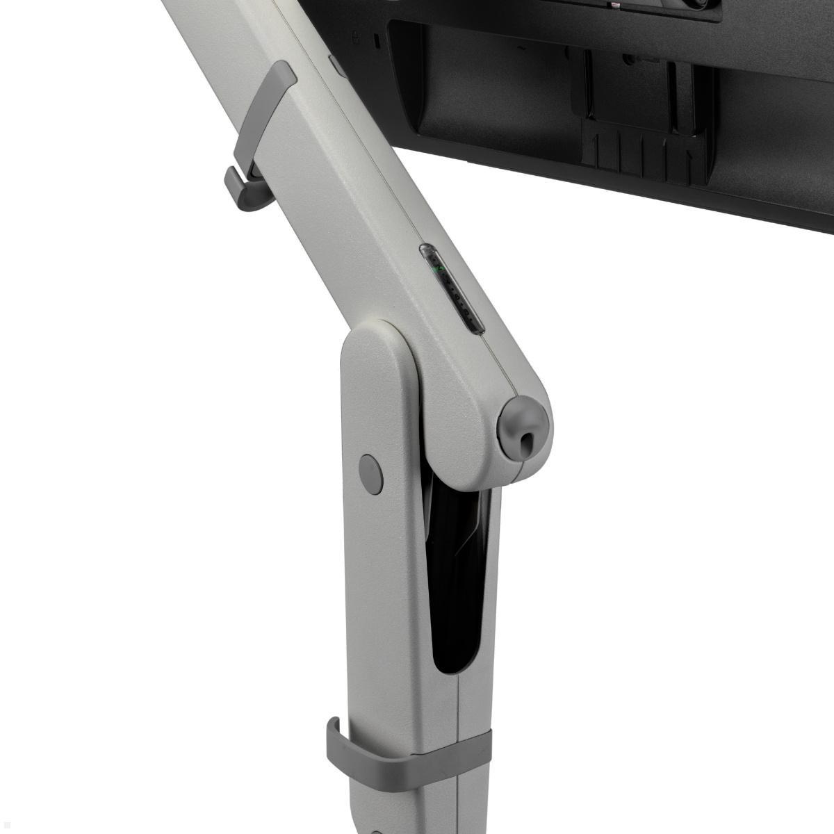 Monitorhalterung für 2 Monitore CBS Ollin in Silber mit VESA, Detail Monitorhalterung für 2 Monitore CBS Ollin in Silber mit VESA, Detail