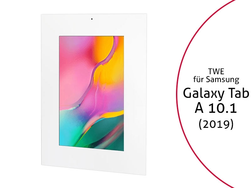 TabLines TWE080W Tablet Wandeinbau für Samsung Galaxy Tab A 10.1 (2019), DS, weiß TabLines TWE080W Tablet Wandeinbau für Samsung Galaxy Tab A 10.1 (2019), DS, weiß