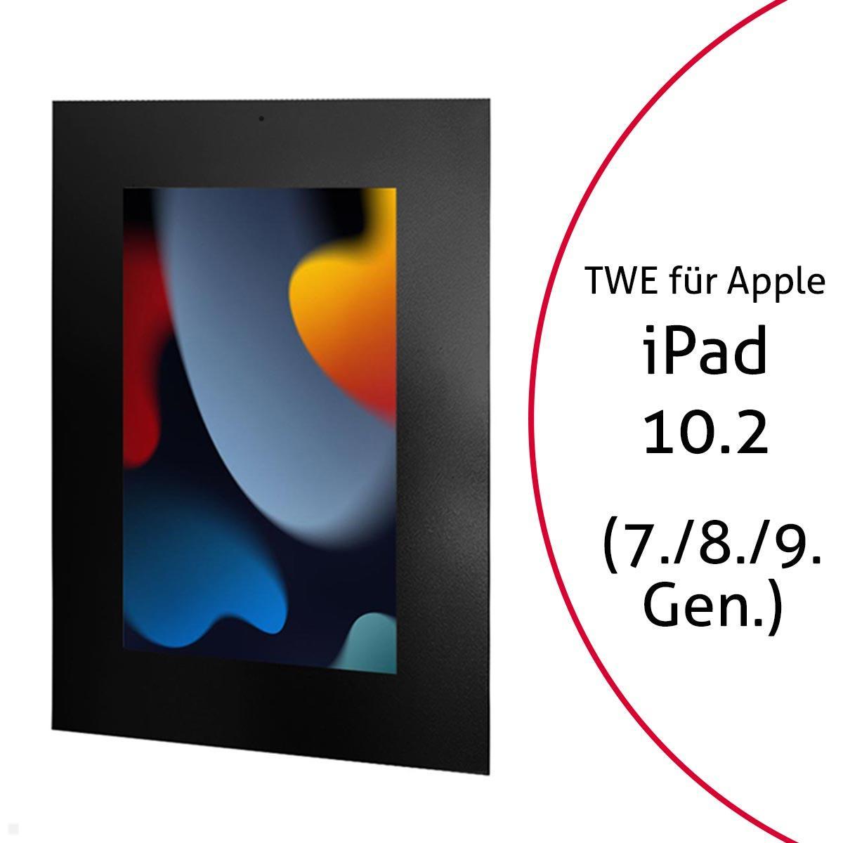 TabLines TWE088B Tablet Wandeinbau für Apple iPad 10.2 (7./8./9. Gen), DS, schwarz TabLines TWE088B Tablet Wandeinbau für Apple iPad 10.2 (7./8./9. Gen), DS, schwarz