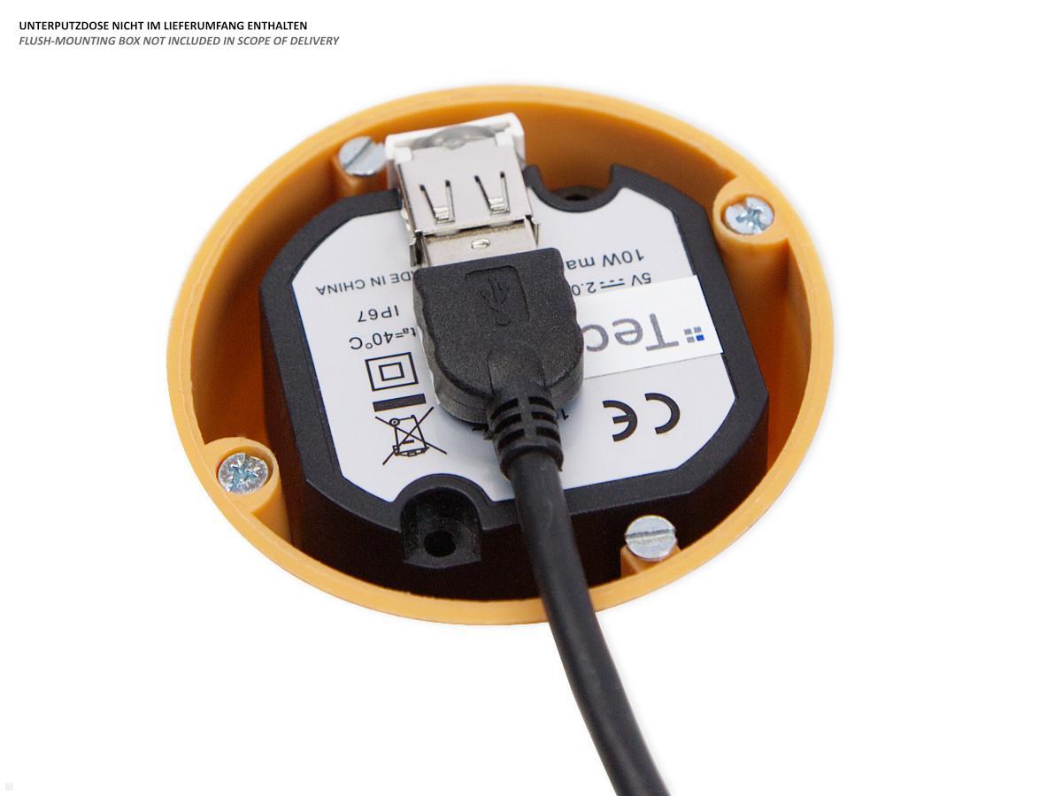 TecLines TNT001 Wandeinbau USB Netzteil Unterputz für Tablets optional mit Unterputzdose TecLines TNT001 Wandeinbau USB Netzteil Unterputz für Tablets optional mit Unterputzdose