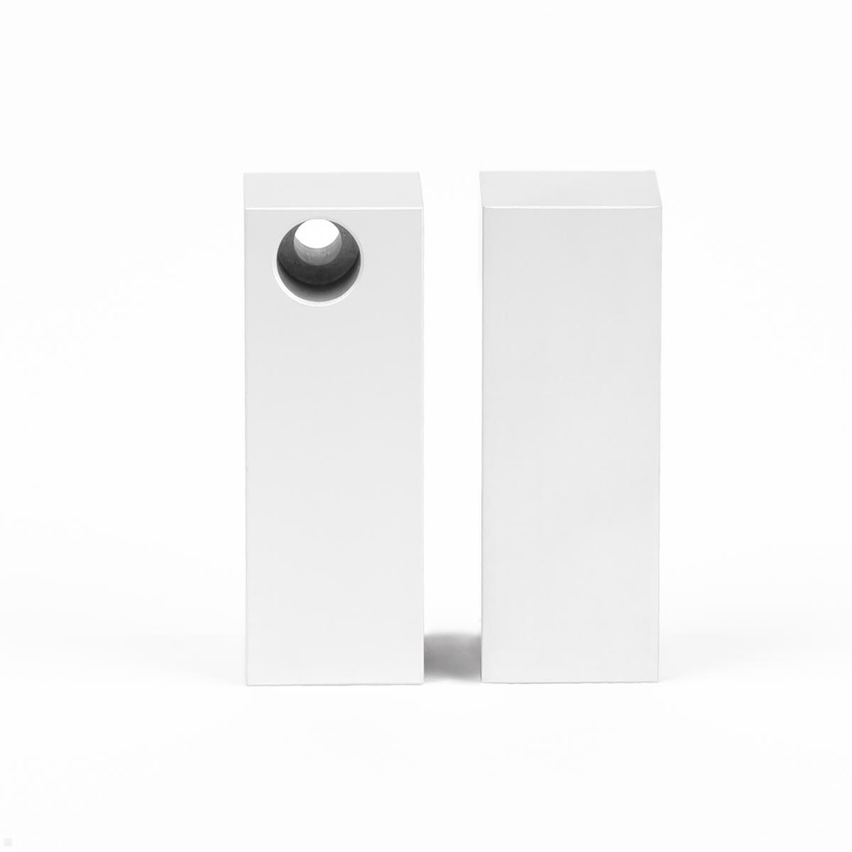 MonLines MBRE60W Befestigungsrechteck für Rohre 55-60 mm weiß MonLines MBRE60W Befestigungsrechteck für Rohre 55-60 mm weiß