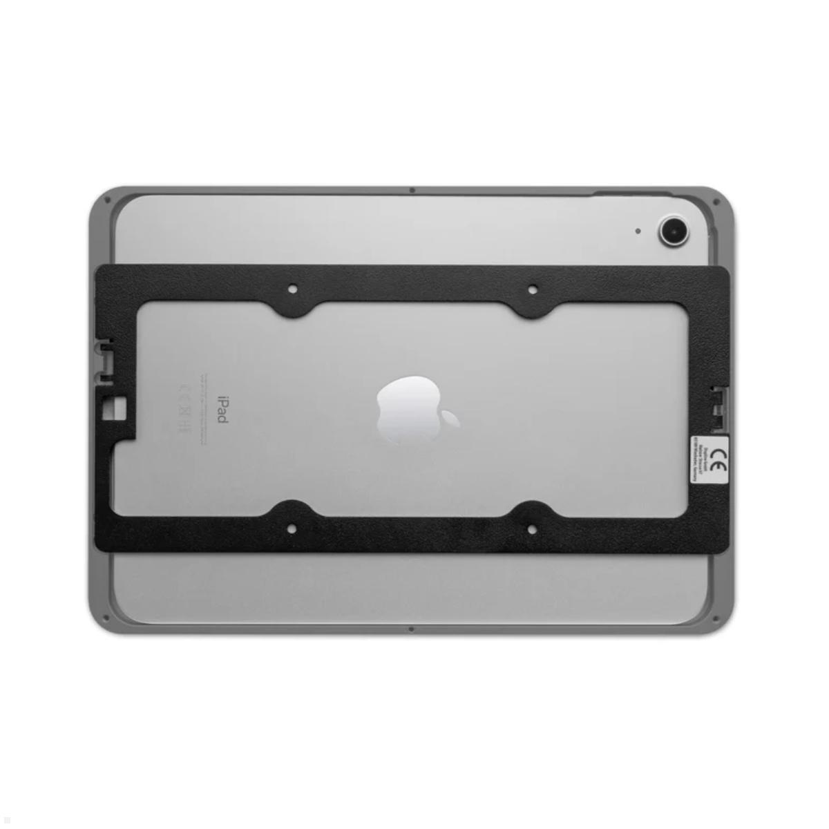 Displine Dame Wall 2.0 Wandhalter Apple iPad 10.9 (10. Gen.) mit USB-C, Titanium eloxiert Einsatz Tablet Displine Dame Wall 2.0 Wandhalter Apple iPad 10.9 (10. Gen.) mit USB-C, Titanium eloxiert Einsatz Tablet